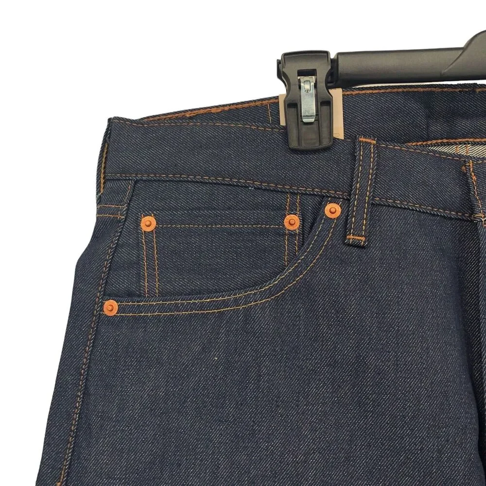 NEW Levi's 501 Original Shrink to Fit Jeans Blue Button Fly Straight Mens 32x30